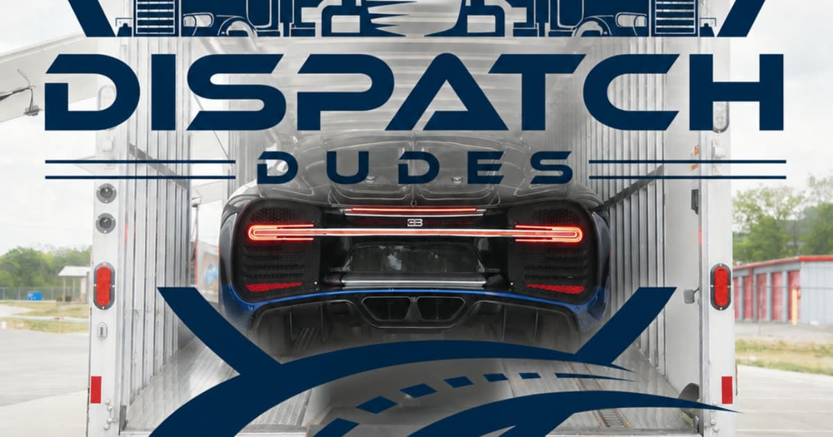Dispatch Dudes enclosed auto transport