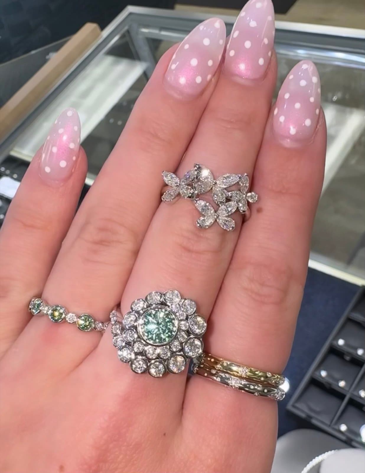 Custom engagement ring from Kyle Anthony Collection