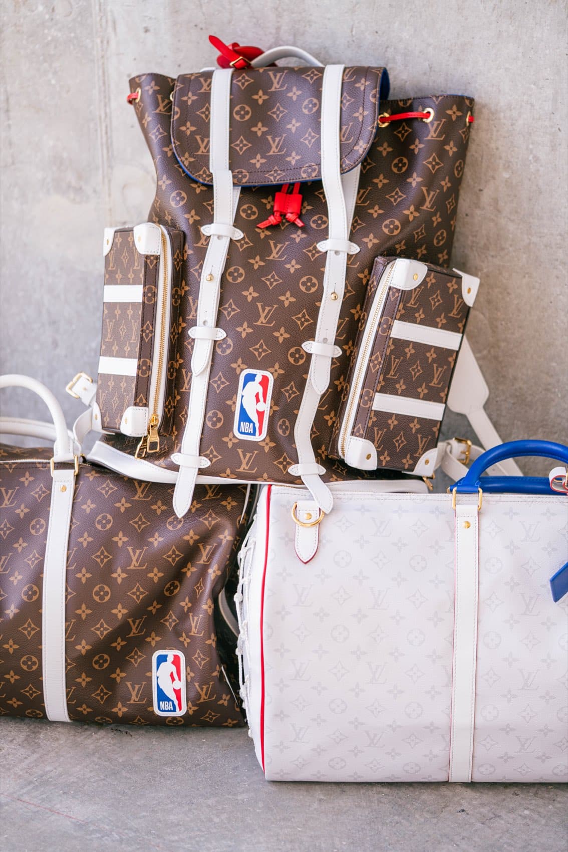 Pre-owned designer handbag photographed against a neutral studio background