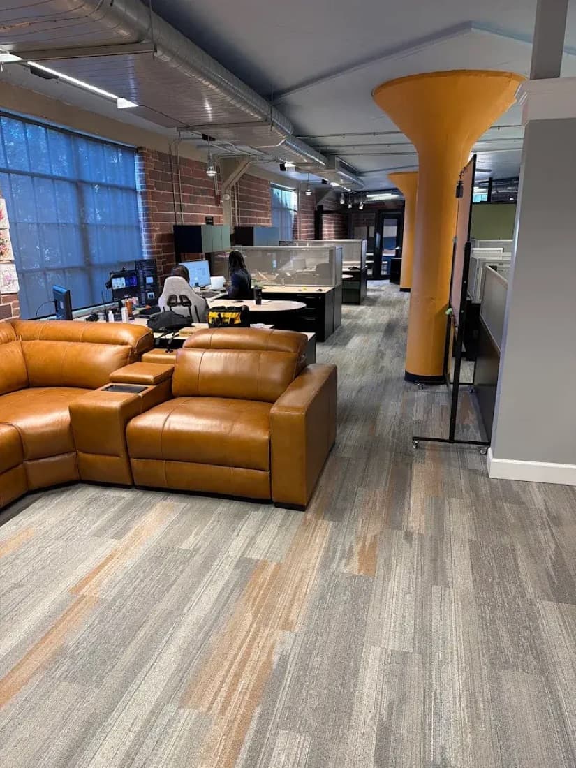 The Small Biz Heroes office where the advisory team works