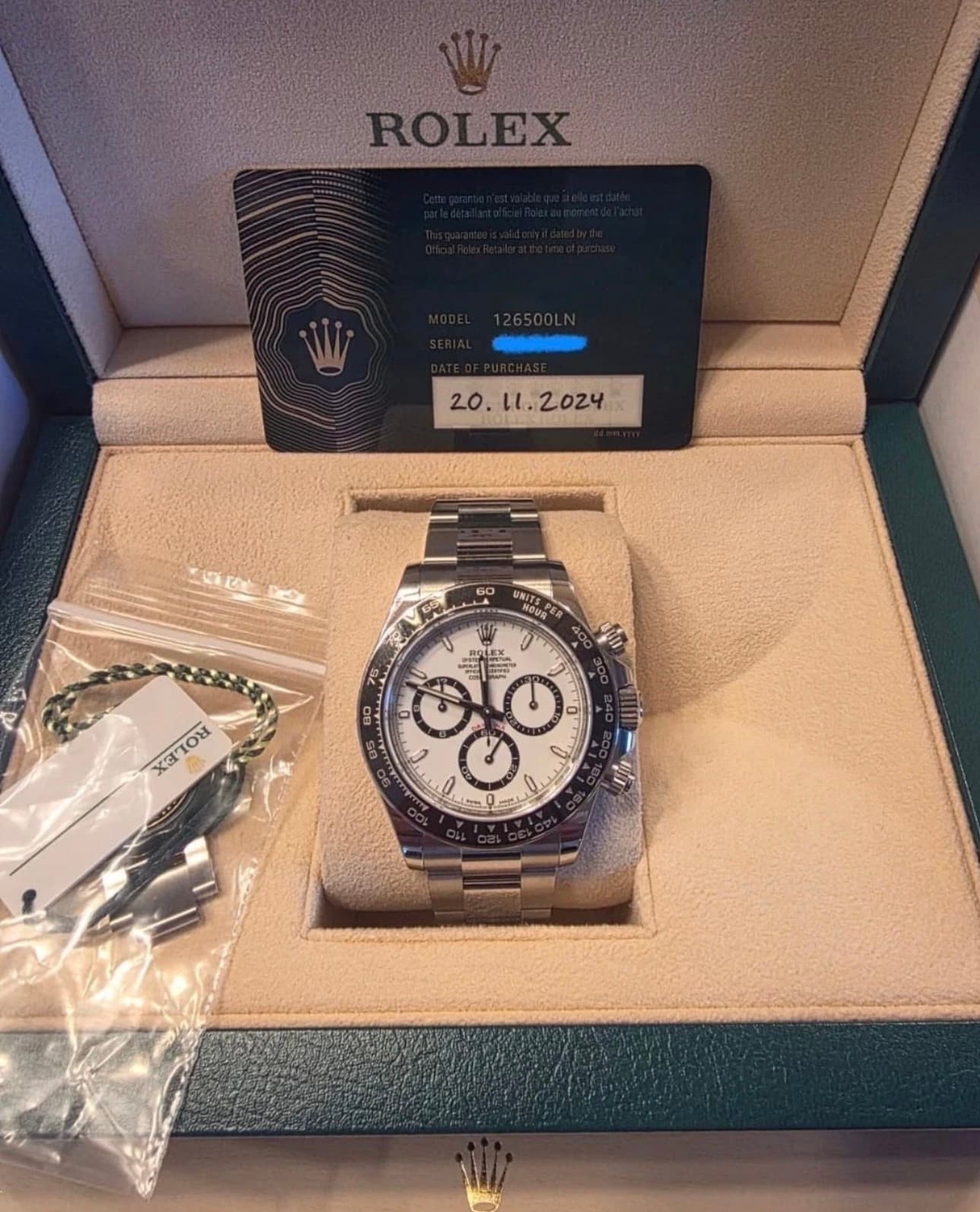 Rolex Daytona Panda 126500LN